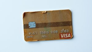 cartão de credito negativado